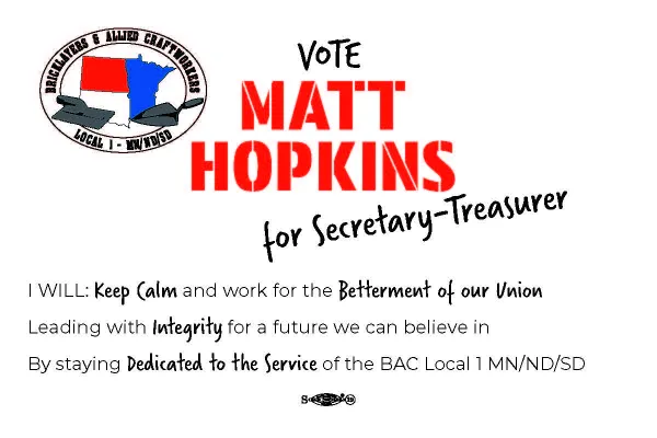 Vote for Matt Hopkins